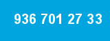 936 701 27 33 936 701 27 33